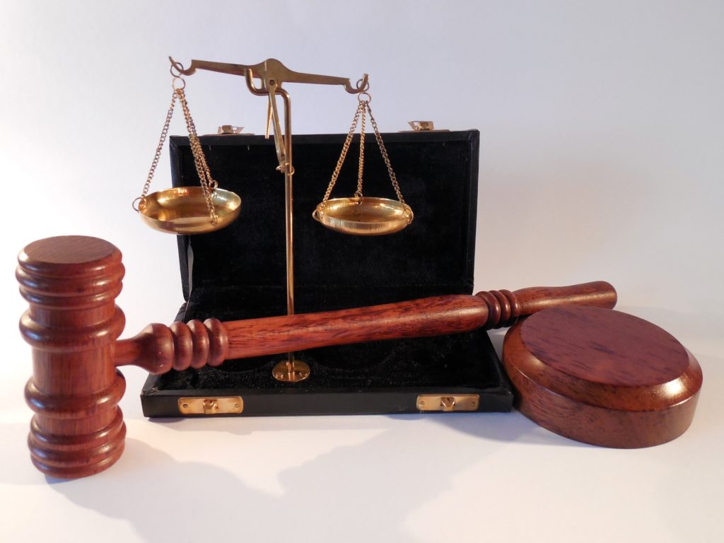 alt="judges gavel and scales of justice ruling in Probate on estate plan"